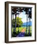 Path to the Hudson River-Patty Baker-Framed Art Print