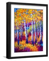 Path To The Lake-Marion Rose-Framed Giclee Print