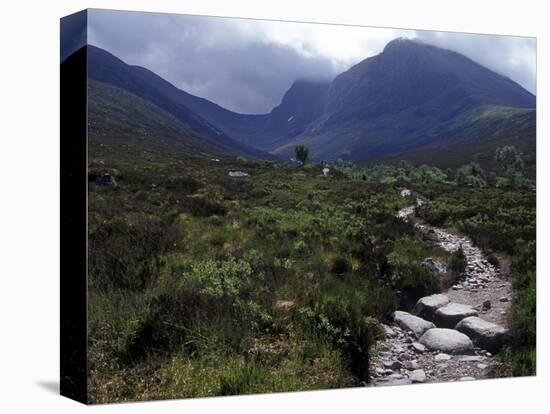 Path to the North Face of Ben Nevis, Scotland-AdventureArt-Stretched Canvas