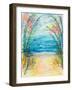 Path To The Water-Ann Marie Coolick-Framed Art Print