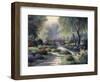 Path to Willow Park-unknown Chiu-Framed Art Print