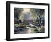 Path to Willow Park-unknown Chiu-Framed Art Print