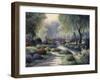 Path to Willow Park-unknown Chiu-Framed Art Print