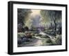 Path to Willow Park-unknown Chiu-Framed Art Print