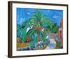 Path with Palm-Tree, Porto d'Ischia, 1957-Hans Purrmann-Framed Art Print