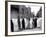 Pathan Women Observe Strict Muslim Purdah as They Come out to Vote at a High School-null-Framed Photographic Print