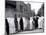 Pathan Women Observe Strict Muslim Purdah as They Come out to Vote at a High School-null-Mounted Photographic Print