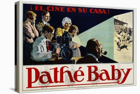 Pathe Baby Poster-null-Stretched Canvas