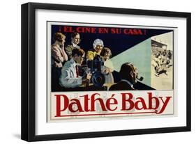 Pathe Baby Poster-null-Framed Giclee Print