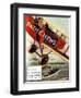Pathe News, Aviation, USA, 1920-null-Framed Giclee Print