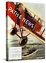 Pathe News, Aviation, USA, 1920-null-Stretched Canvas