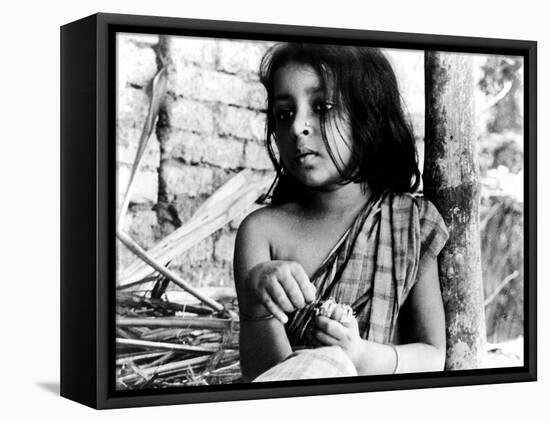 Pather Panchali, Runki Banerjee As Young Durga, 1955-null-Framed Stretched Canvas