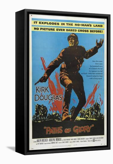 Paths of Glory, 1957, Directed by Stanley Kubrick-null-Framed Stretched Canvas