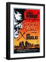 Paths of Glory, (AKA Senderos De Gloria), Kirk Douglas, 1957-null-Framed Art Print