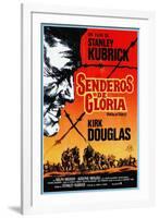 Paths of Glory, (AKA Senderos De Gloria), Kirk Douglas, 1957-null-Framed Art Print