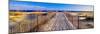 Pathway and Sea Oats on Beach at Santa Rosa Island Near Pensacola, Florida-null-Mounted Photographic Print