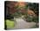 Pathway and Stone Bridge at the Japanese Garden, Seattle, Washington, USA-Jamie & Judy Wild-Stretched Canvas