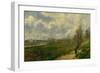 Pathway at Lechou, 1878-Camille Pissarro-Framed Giclee Print