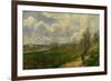 Pathway at Lechou, 1878-Camille Pissarro-Framed Giclee Print