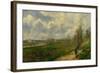 Pathway at Lechou, 1878-Camille Pissarro-Framed Giclee Print