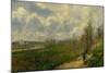 Pathway at Lechou, 1878-Camille Pissarro-Mounted Giclee Print