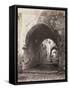 Pathway Leading to Palace of Herod-null-Framed Stretched Canvas