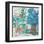 Pathway of Blue-Eva Watts-Framed Art Print