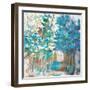 Pathway of Blue-Eva Watts-Framed Art Print