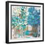 Pathway of Blue-Eva Watts-Framed Art Print