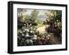 Pathway of Flowers-Leila-Framed Giclee Print