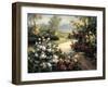 Pathway of Flowers-Leila-Framed Giclee Print