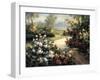 Pathway of Flowers-Leila-Framed Giclee Print