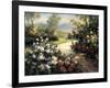 Pathway of Flowers-Leila-Framed Giclee Print