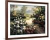 Pathway of Flowers-Leila-Framed Giclee Print