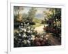 Pathway of Flowers-Leila-Framed Giclee Print