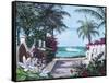 Pathway Paradise-Scott Westmoreland-Framed Stretched Canvas