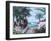 Pathway Paradise-Scott Westmoreland-Framed Art Print