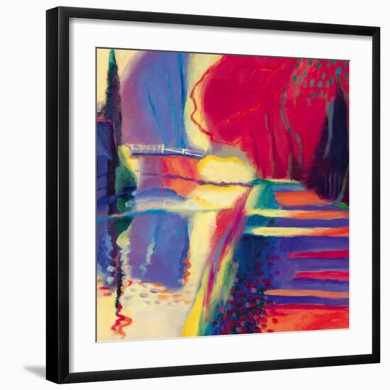 Pathway Shadows-Gerry Baptist-Framed Giclee Print