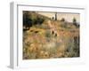 Pathway Through Tall Grass-Pierre-Auguste Renoir-Framed Giclee Print