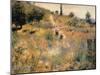 Pathway Through Tall Grass-Pierre-Auguste Renoir-Mounted Giclee Print