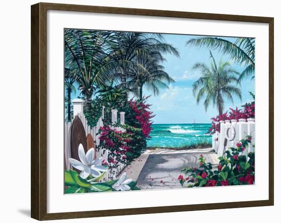 Pathway to Paradise-Scott Westmoreland-Framed Art Print