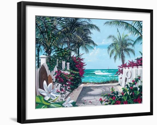 Pathway to Paradise-Scott Westmoreland-Framed Art Print