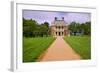Pathway to Shirley Plantation Great House on the James River, Virginia's First Plantation founde...-null-Framed Photographic Print