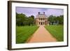 Pathway to Shirley Plantation Great House on the James River, Virginia's First Plantation founde...-null-Framed Photographic Print