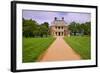 Pathway to Shirley Plantation Great House on the James River, Virginia's First Plantation founde...-null-Framed Photographic Print