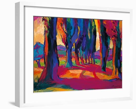 Pathway to the Vineyard-Gerry Baptist-Framed Giclee Print