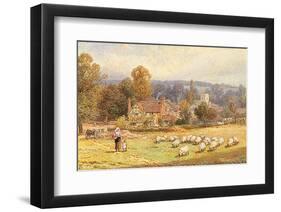 Pathway to the Water Meadows-Myles Birkett Foster-Framed Premium Giclee Print