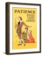 Patience: D'Oyly Carte Opera Company-null-Framed Art Print