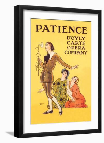 Patience: D'Oyly Carte Opera Company-null-Framed Art Print