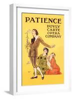 Patience: D'Oyly Carte Opera Company-null-Framed Art Print